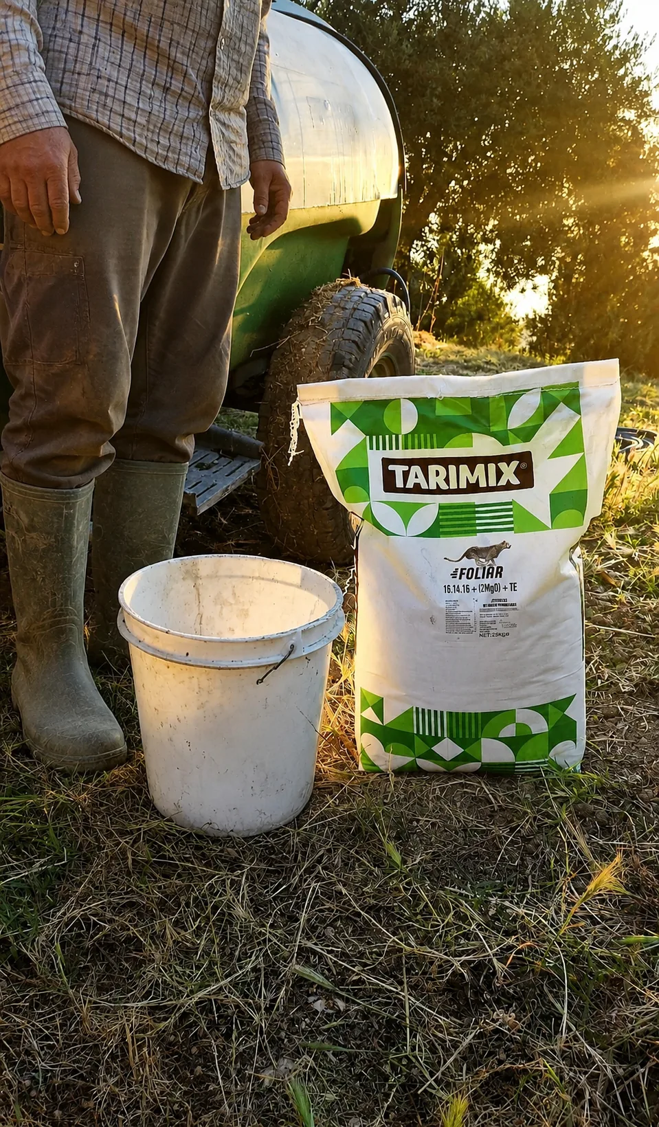 Tarımix Foliar tarlada